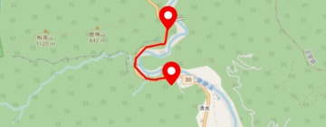 台30線「南安瀑布路段」4/20- 5/31邊坡保護工程實施交管